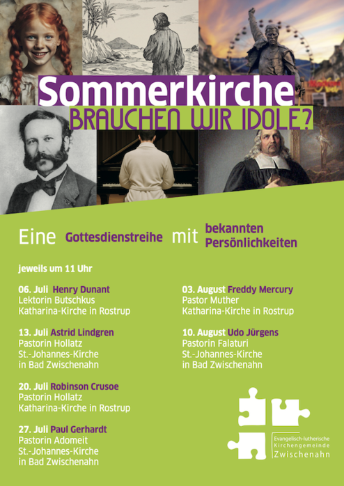 Einladung zur Sommerkirche in Bad zwischenahn