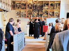 Segenshandlung im Gottesdienst